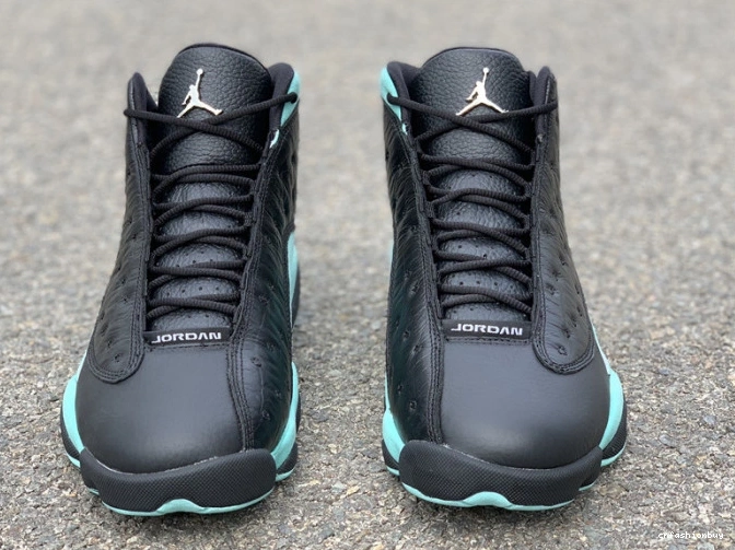Black 13 Jordan Retro Green Air Island 414571-030 1216